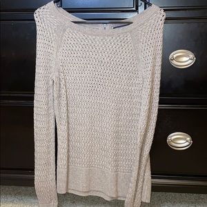 Beige American Eagle Sweater